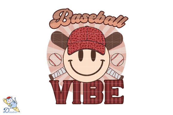 Capture the Baseball Vibe with Hand-Drawn Art