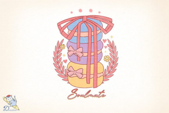 Coquette Sweet Soulmate Cake Digital Art