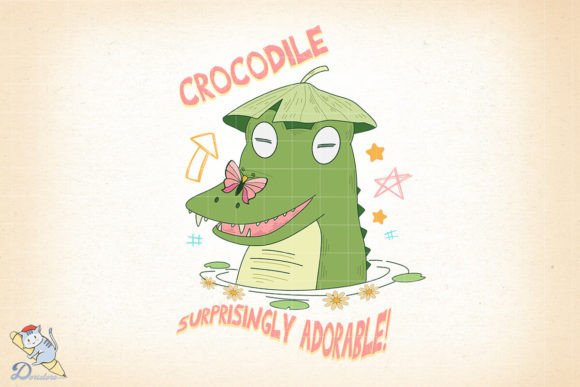 Crocodile, Surprisingly Adorable: A Digital Art Guide