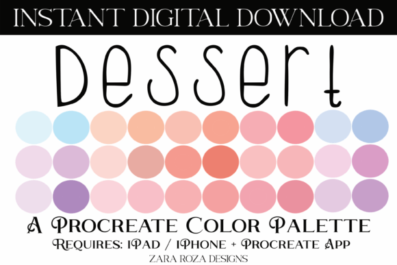 Dessert Procreate Color Palette: A Practical Evaluation