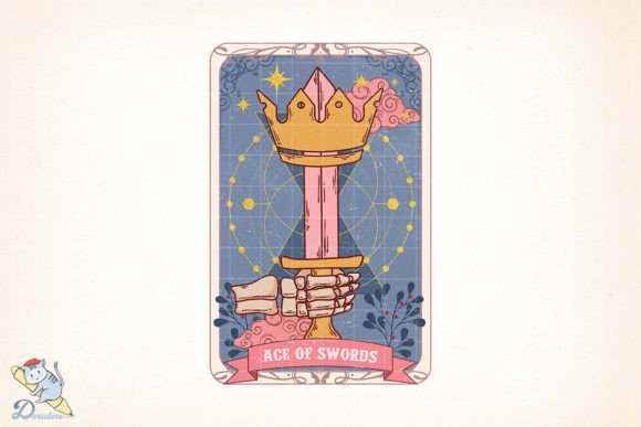 The Ace of Swords Tarot Card: A Digital Masterpiece for Modern Creators