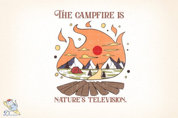 The Campfire is Nature's Television: A Digital Art Solution for Crafters