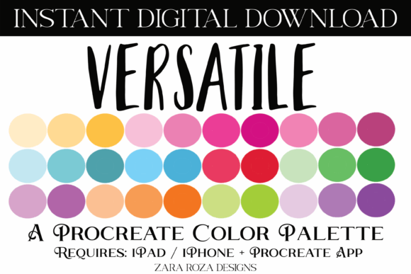 Versatile Procreate Color Palette: A Comprehensive Guide for Digital Artists