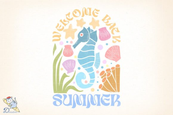 Welcome Back Summer: A Personalized Pen Sketch for Digital Projects